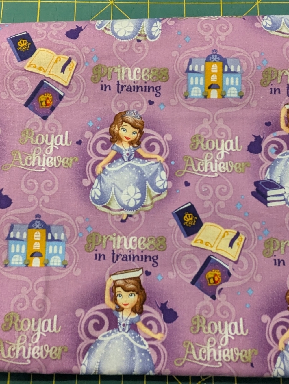 Disney Princess in Training Fabric for Springs Creative 44"x55" (1.5 yard)